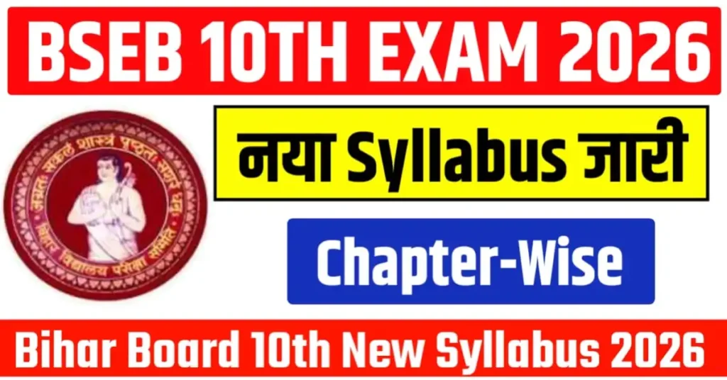 Bihar Board 10th Syllabus
